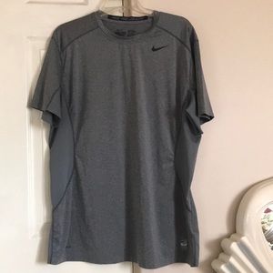 NWOT Nike Dri Fit Grey Short Sleeve T-shirt sz XL